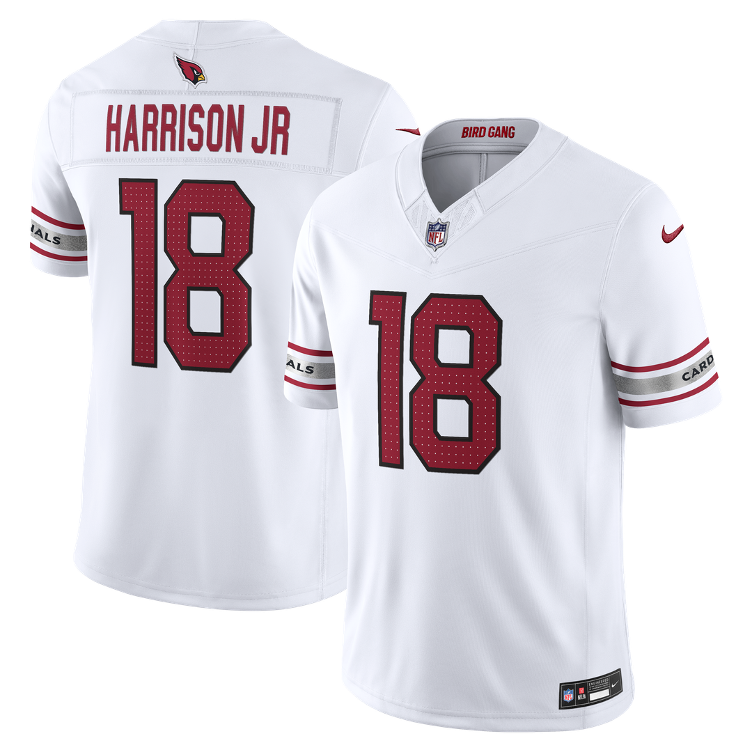 Marvin Harrison Jr. Arizona Cardinals Nike White Vapor F.U.S.E. Stitched Limited Jersey