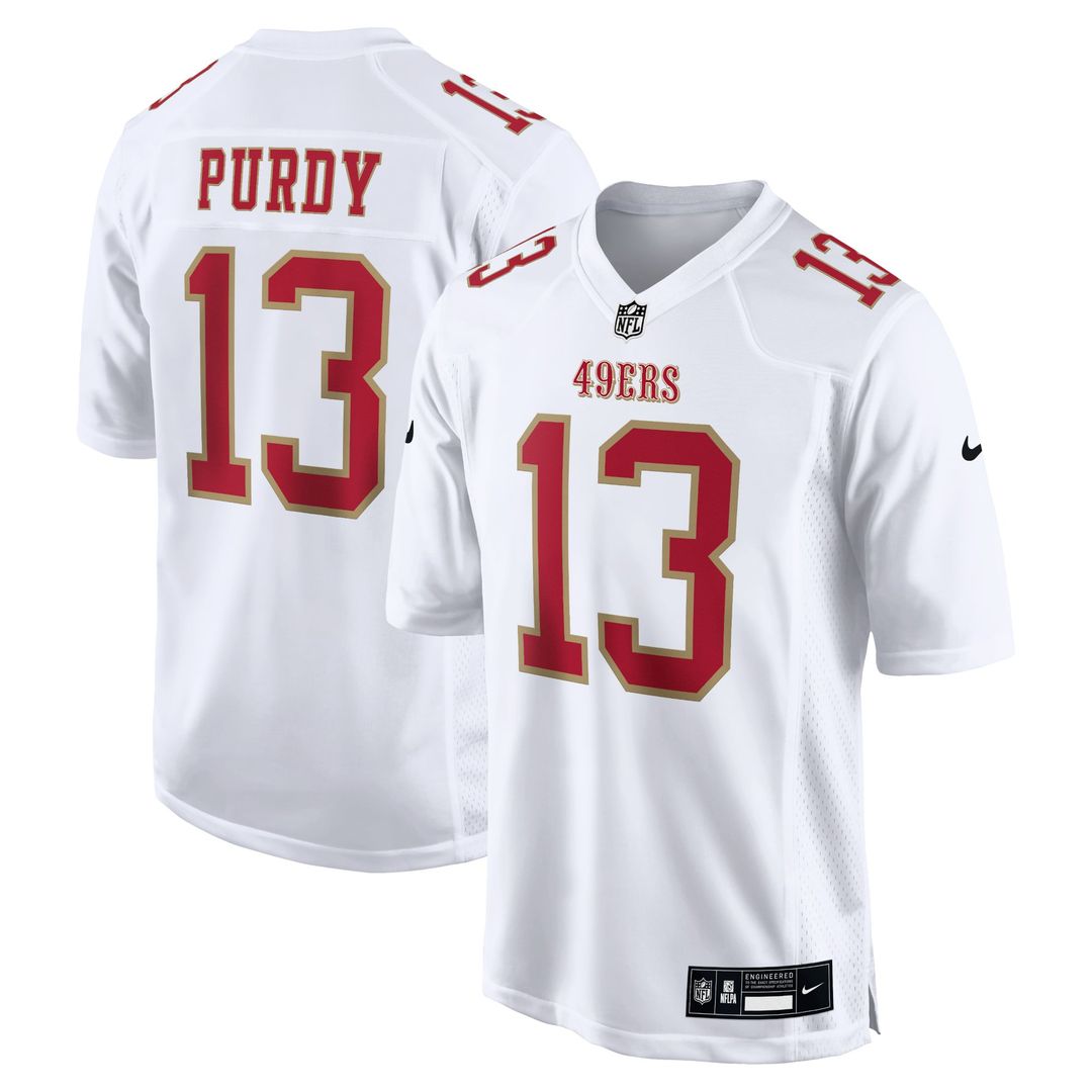 Brock Purdy San Francisco 49ers Nike Tundra White Fashion Game Jersey