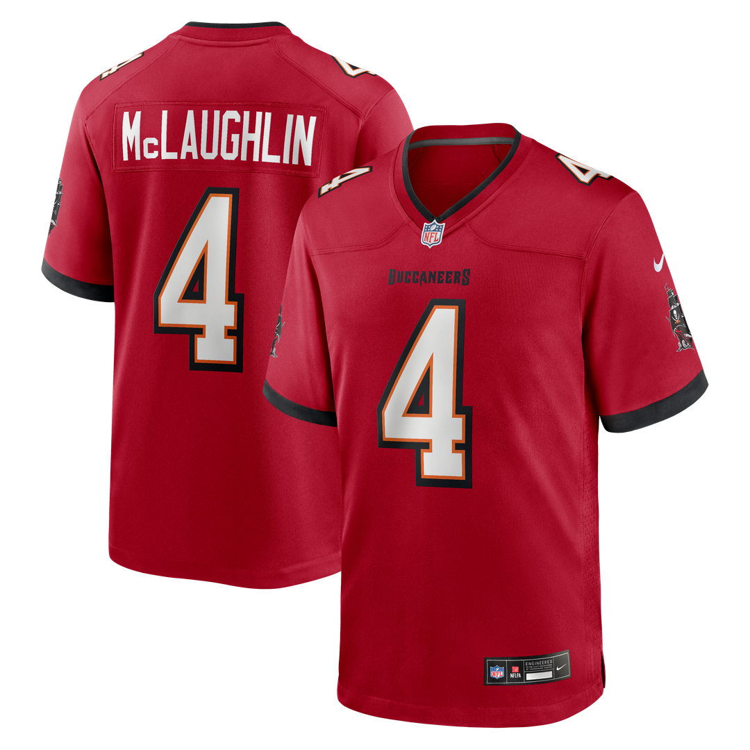 Chase McLaughlin Tampa Bay Buccaneers Nike Red Game Player Jersey