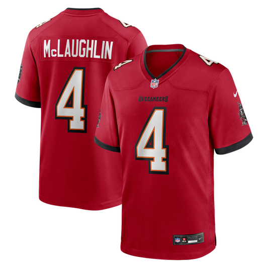 Chase McLaughlin Tampa Bay Buccaneers Nike Red Game Player Jersey