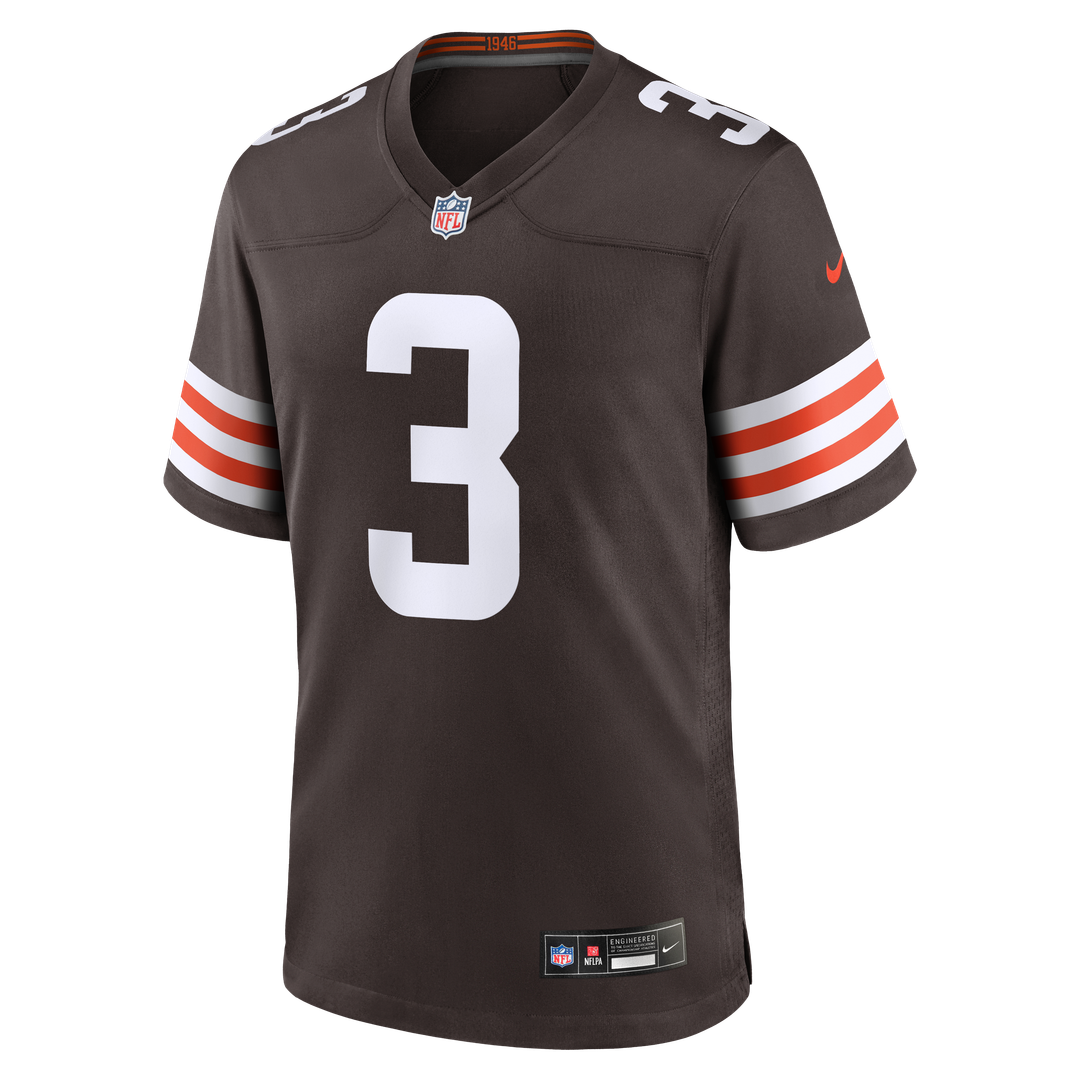 Marquise Goodwin Cleveland Browns Nike Brown Team Game Jersey