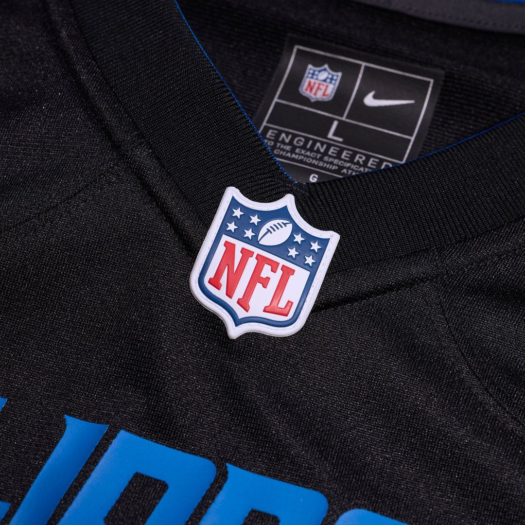 Amon-Ra St. Brown Detroit Lions Nike Black 2nd Alternate Game Jersey
