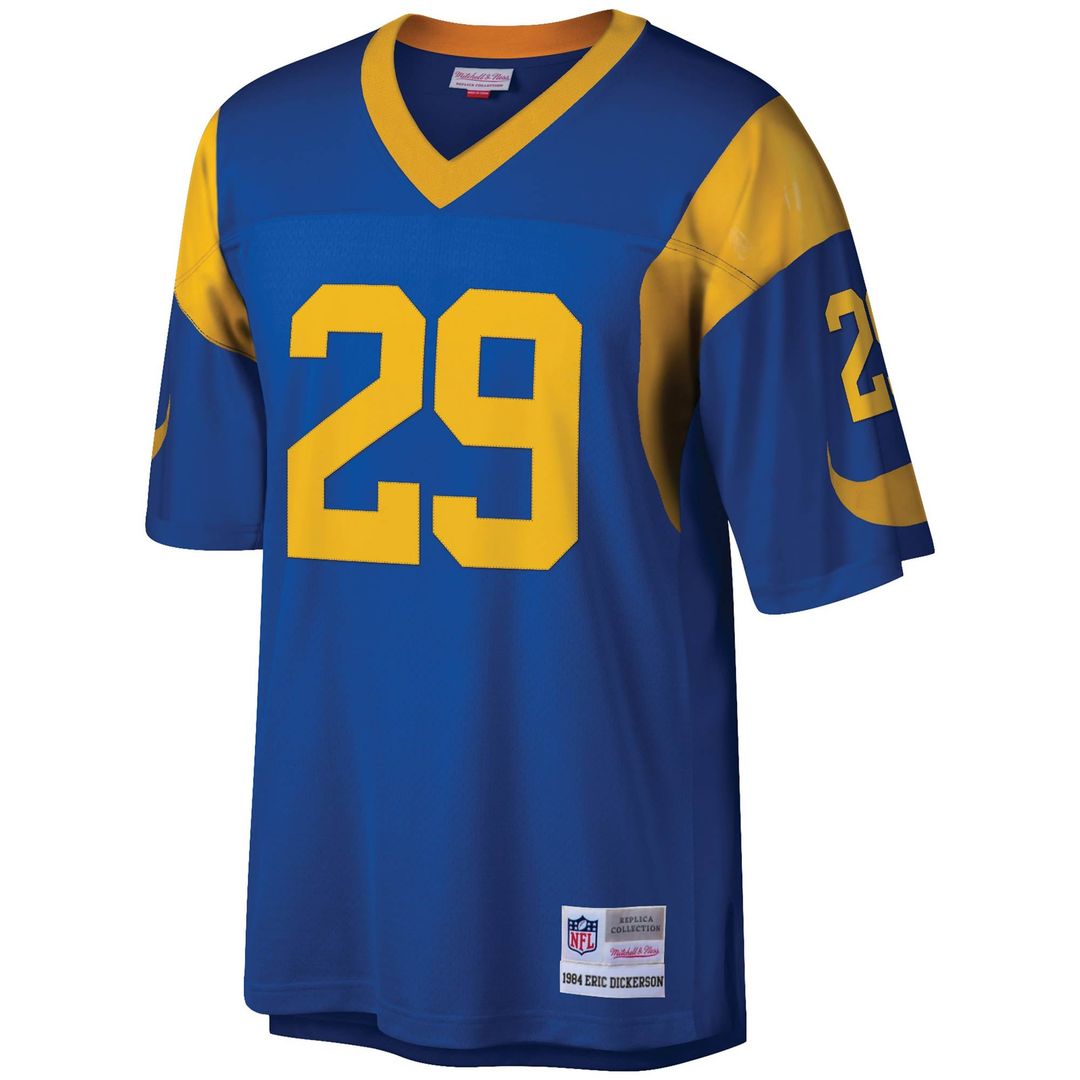 Eric Dickerson Los Angeles Rams Mitchell & Ness Royal Legacy Replica Jersey