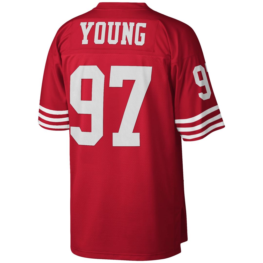 Bryant Young San Francisco 49ers Mitchell & Ness Scarlet Legacy Replica Jersey