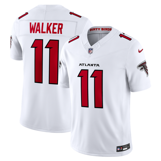 Jalon Walker Atlanta Falcons Nike White Vapor F.U.S.E. Stitched Limited Jersey