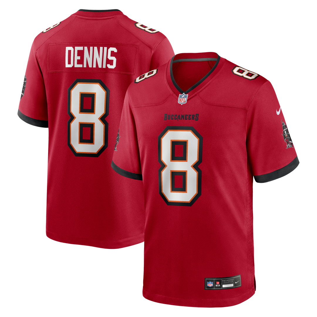SirVocea Dennis Tampa Bay Buccaneers Nike Red Game Jersey