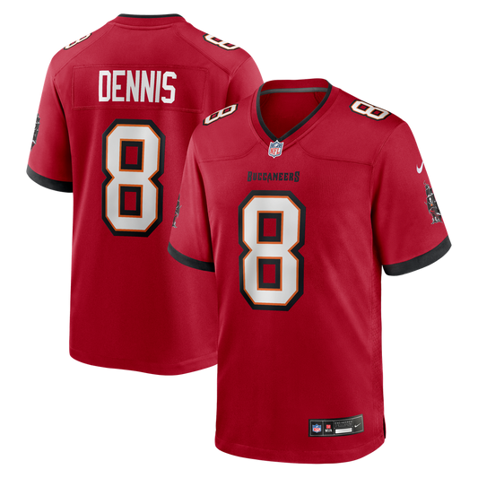 SirVocea Dennis Tampa Bay Buccaneers Nike Red Game Jersey