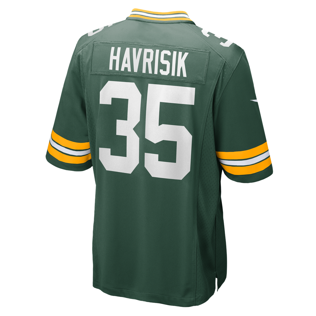 Lucas Havrisik Green Bay Packers Nike Green Team Game Jersey