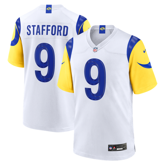 Matthew Stafford Los Angeles Rams Nike White White Game Player Jersey