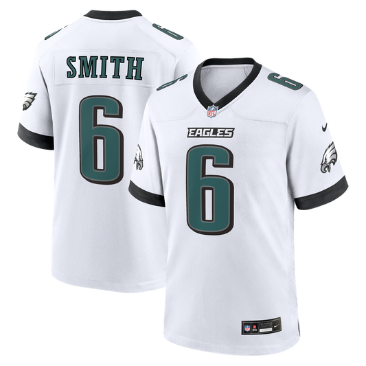 DeVonta Smith Philadelphia Eagles Nike White Game Jersey