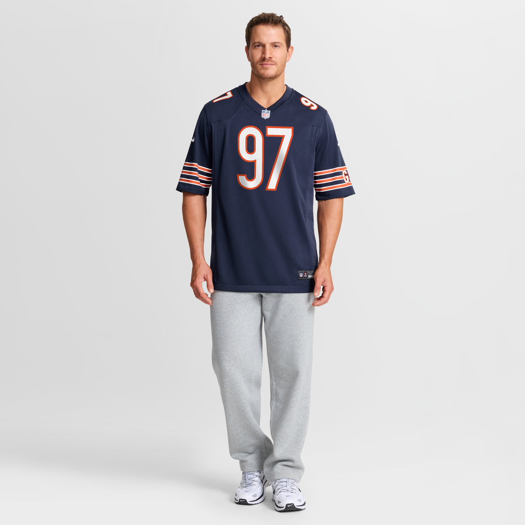 James Lynch Chicago Bears Nike Navy Team Game Jersey