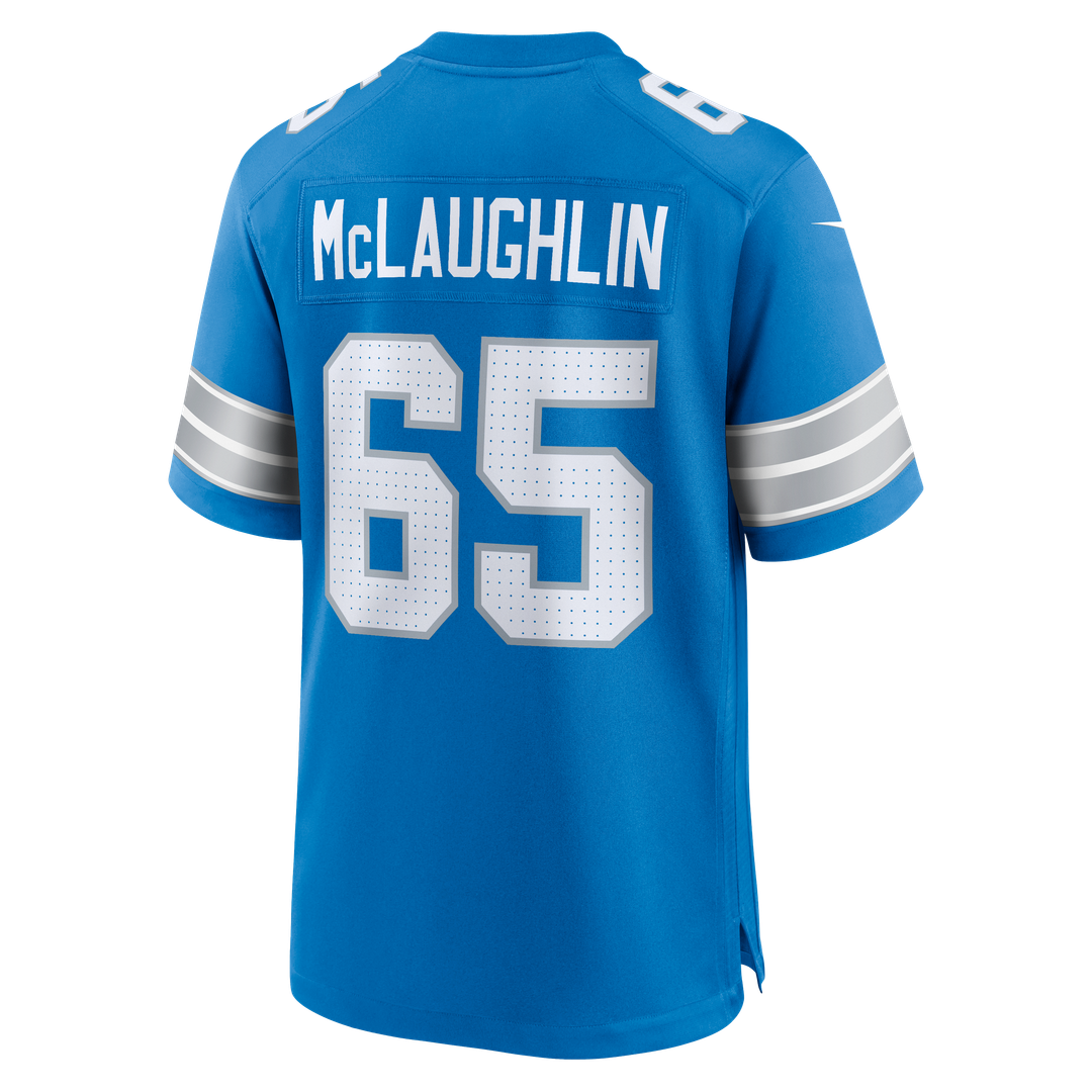 Seth McLaughlin Detroit Lions Nike Blue Team Game Jersey
