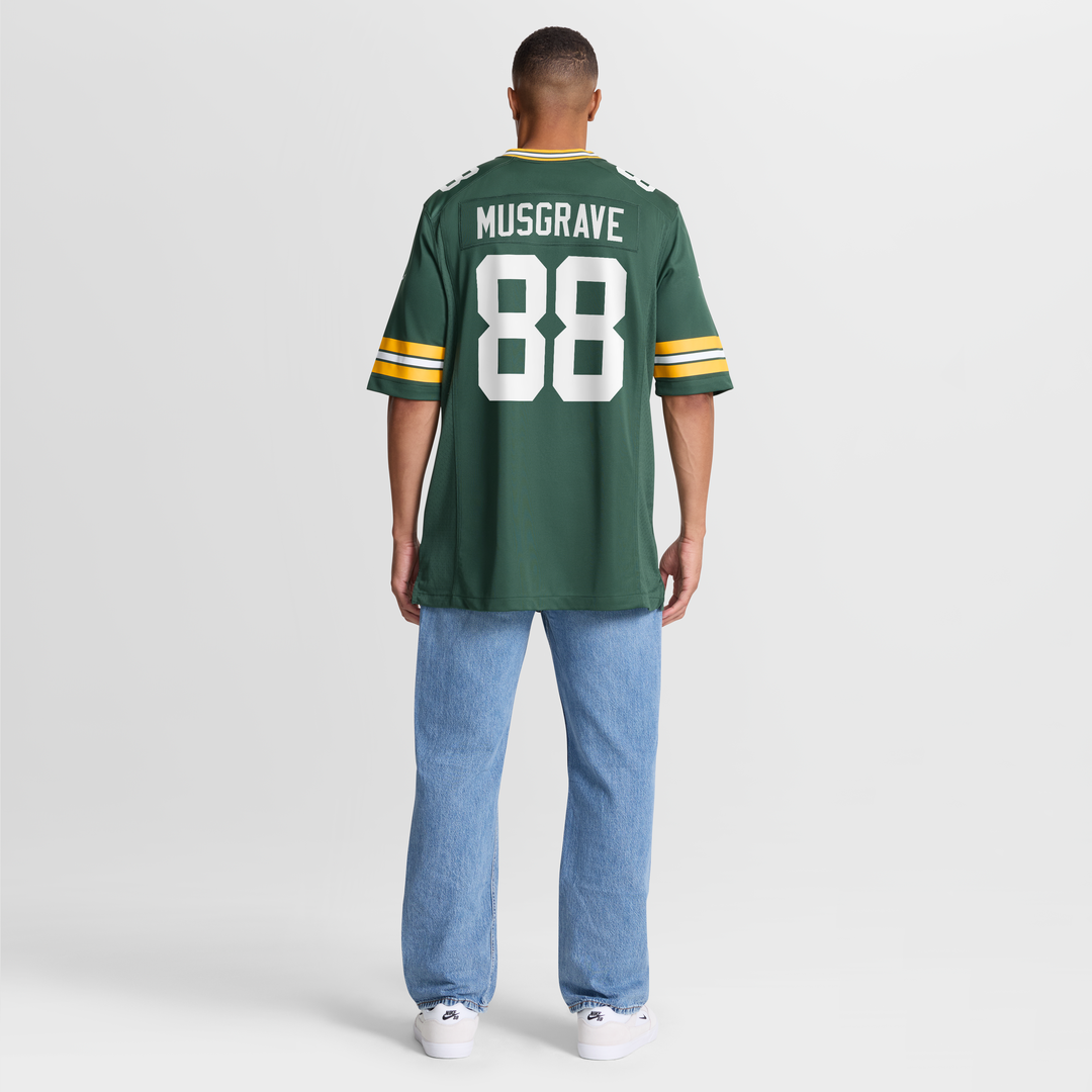 Luke Musgrave Green Bay Packers Nike Green Game Jersey