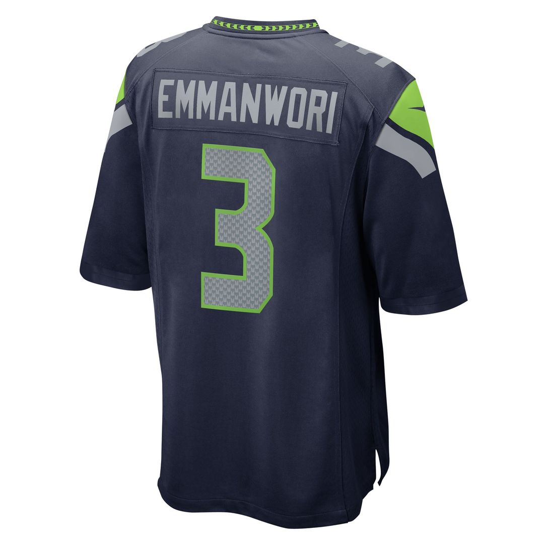 Nick Emmanwori Seattle Seahawks Nike White Game Jersey