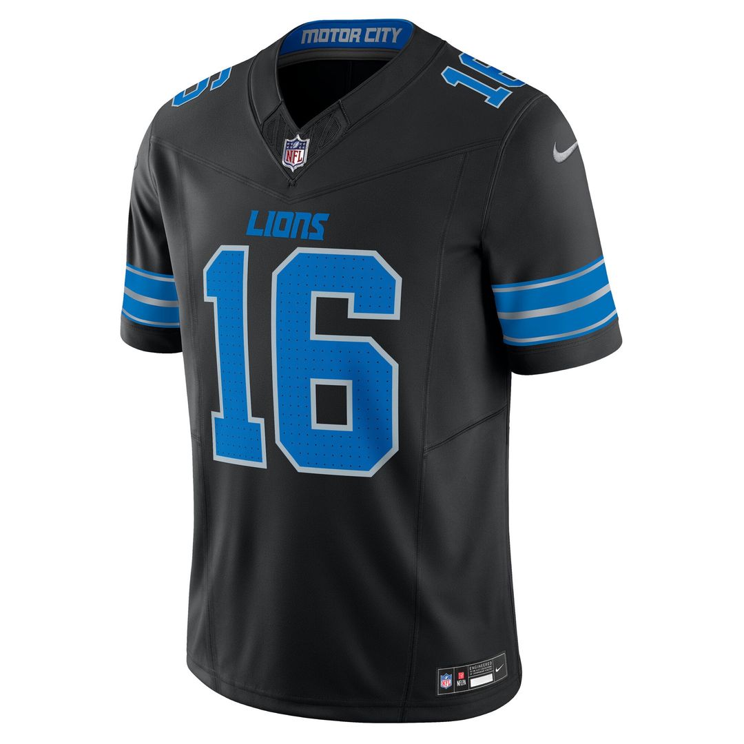 Jared Goff Detroit Lions Nike White Vapor F.U.S.E. Limited Jersey