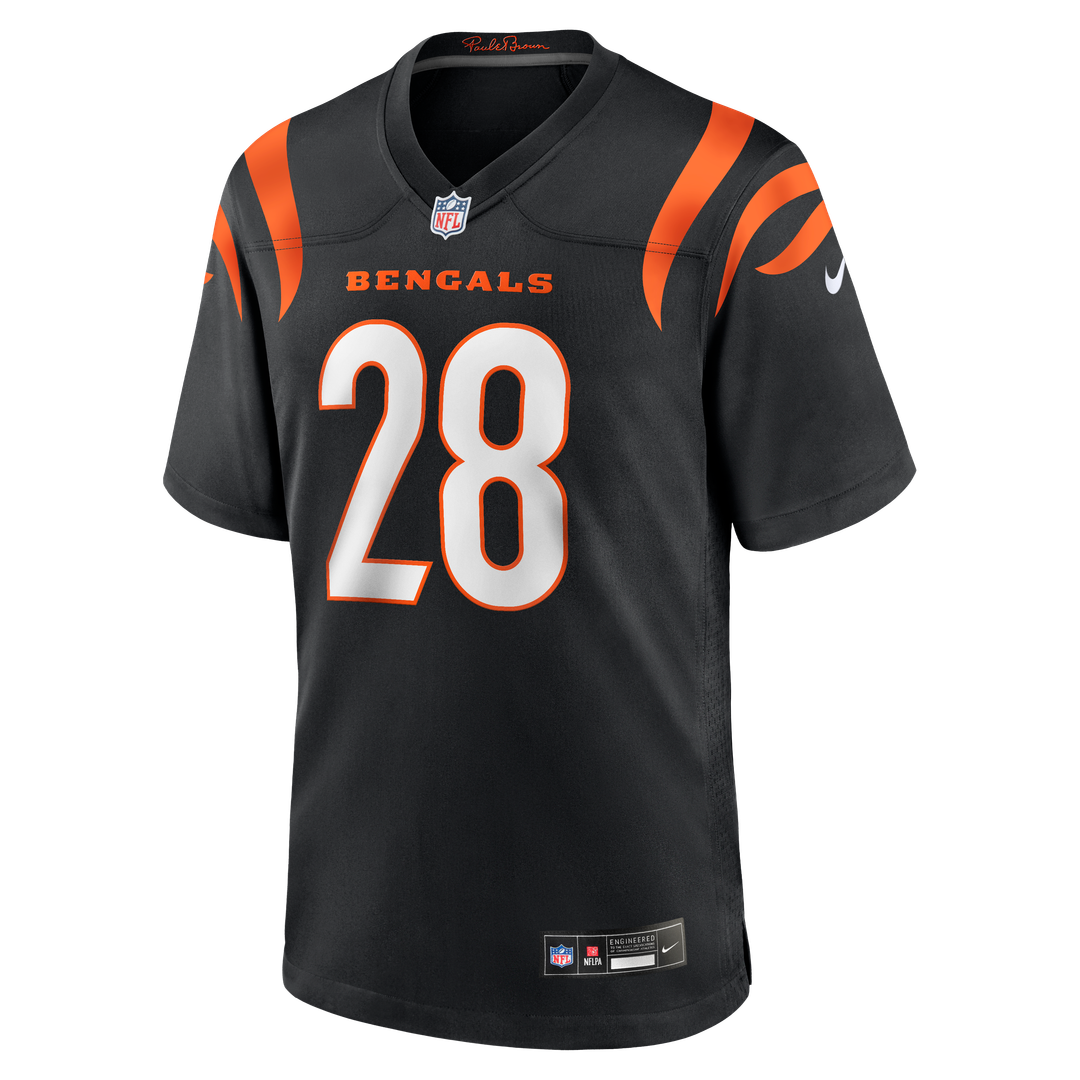 Josh Newton Cincinnati Bengals Nike Black Game Jersey
