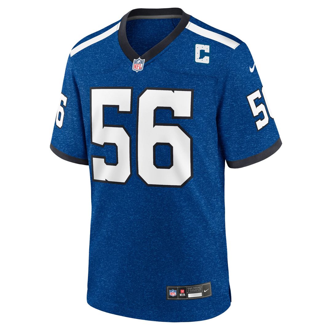 Quenton Nelson Indianapolis Colts Nike Royal Indiana Nights Alternate Game Jersey