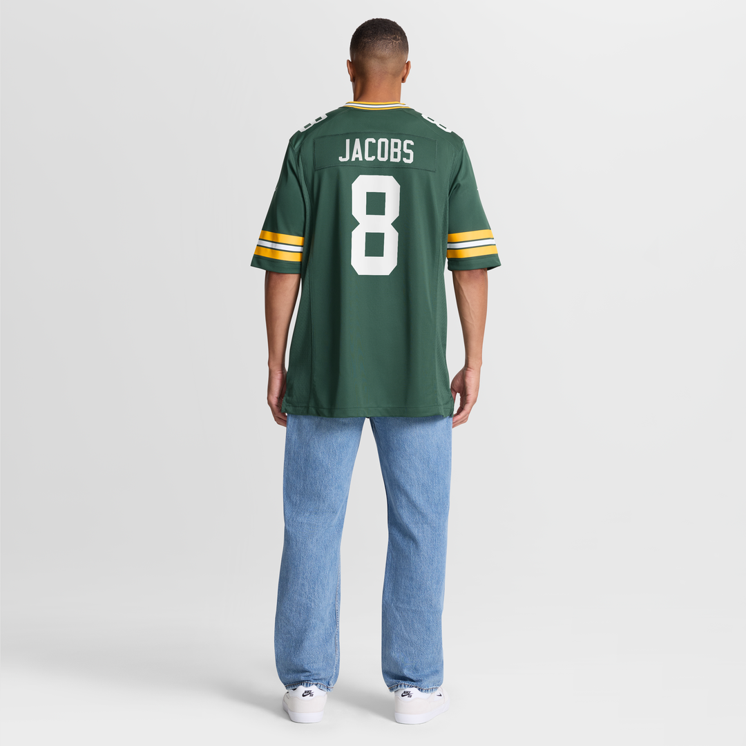 Josh Jacobs Green Bay Packers Nike Green Team Game Jersey