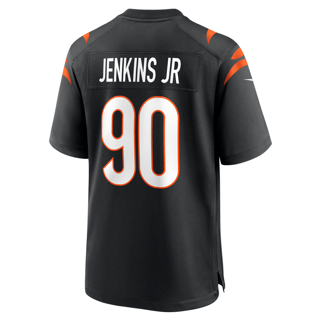 Kris Jenkins Jr. Cincinnati Bengals Nike Black Game Jersey