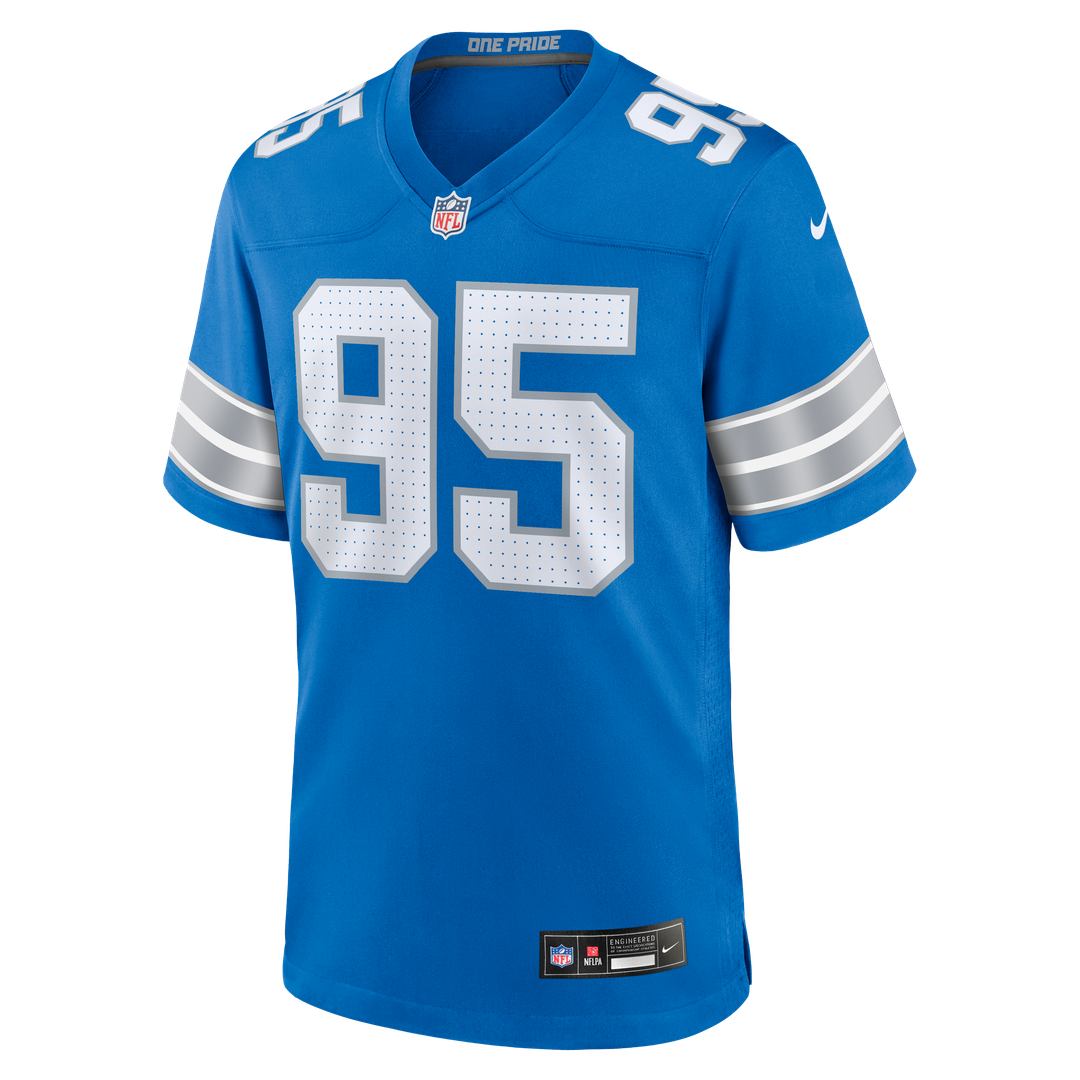 Mathieu Betts Detroit Lions Nike Blue Game Jersey