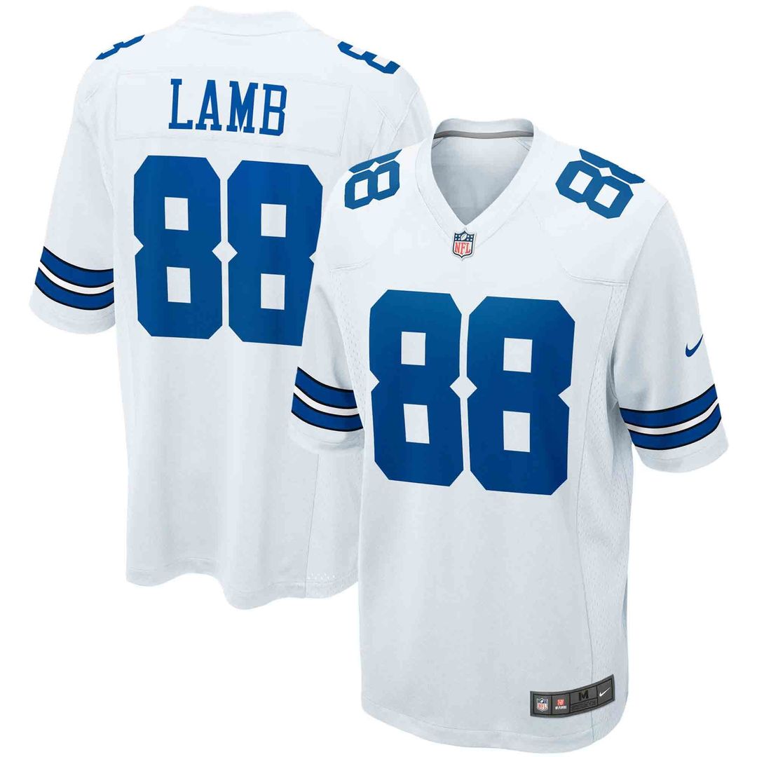 CeeDee Lamb Dallas Cowboys Nike Navy Game Jersey