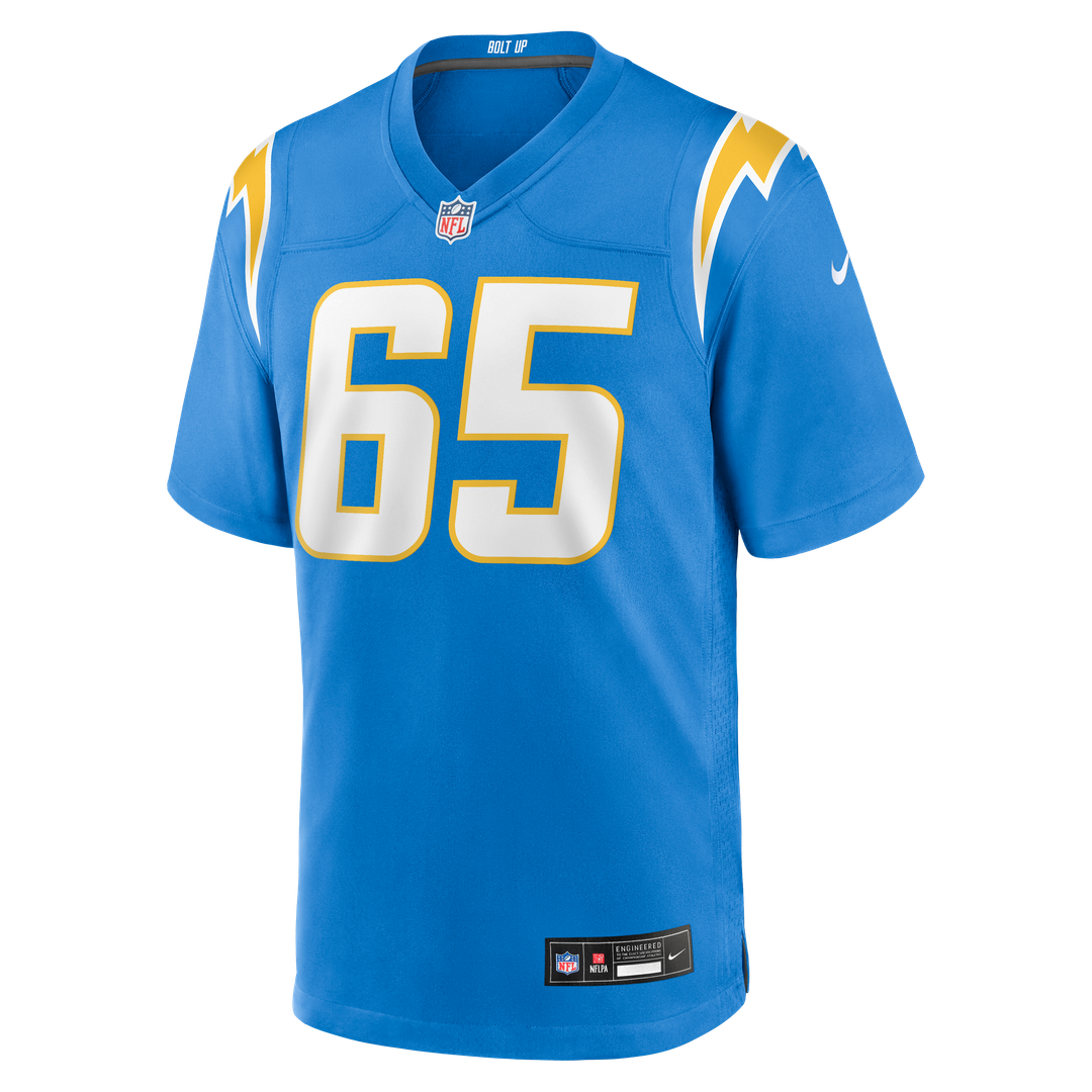 Logan Taylor Los Angeles Chargers Nike Powder Blue Team Game Jersey