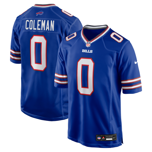 Keon Coleman Buffalo Bills Nike Royal Player Game Jersey