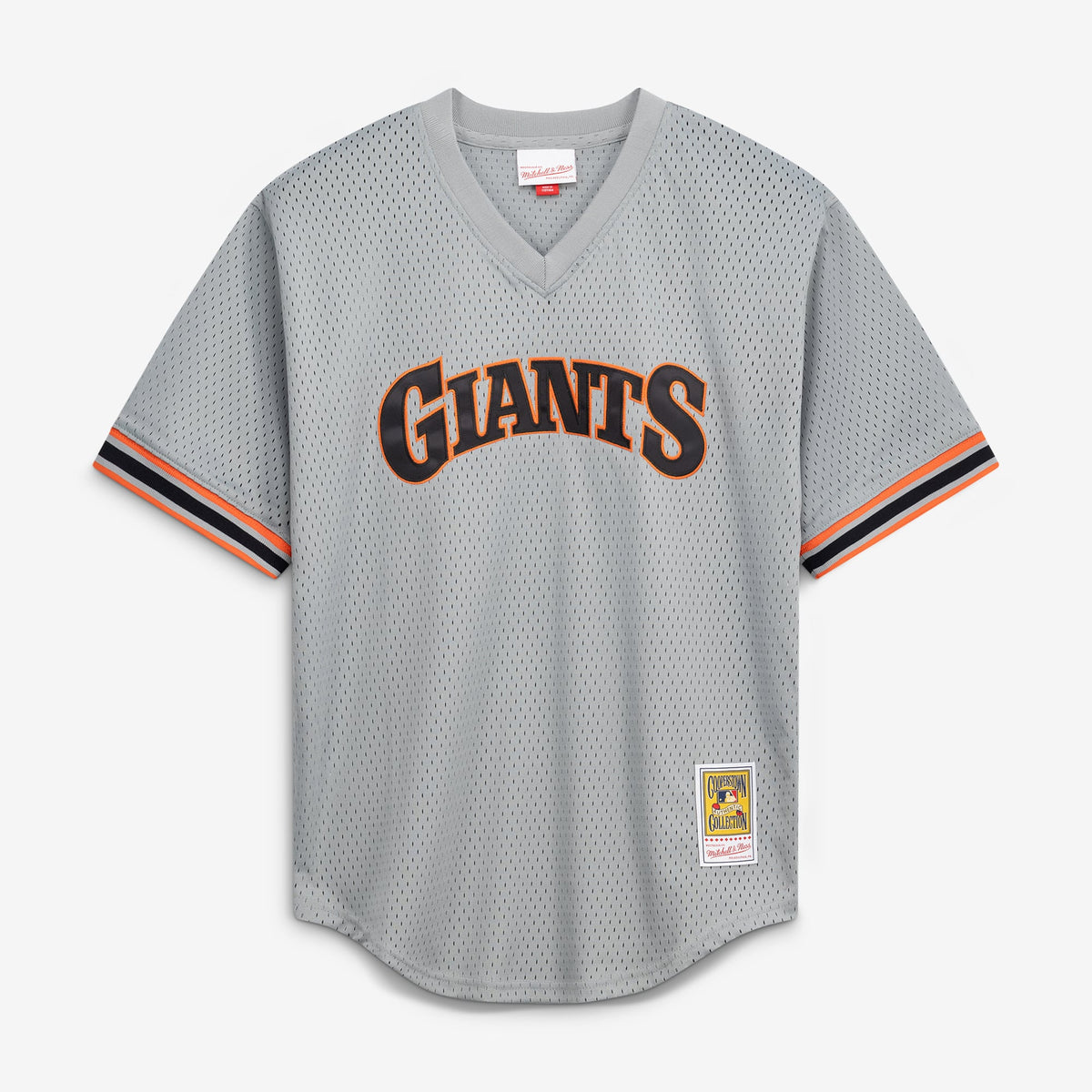 San Francisco Giants Will Clark Mitchell & Ness Gray Authentic Batting Practice Jersey