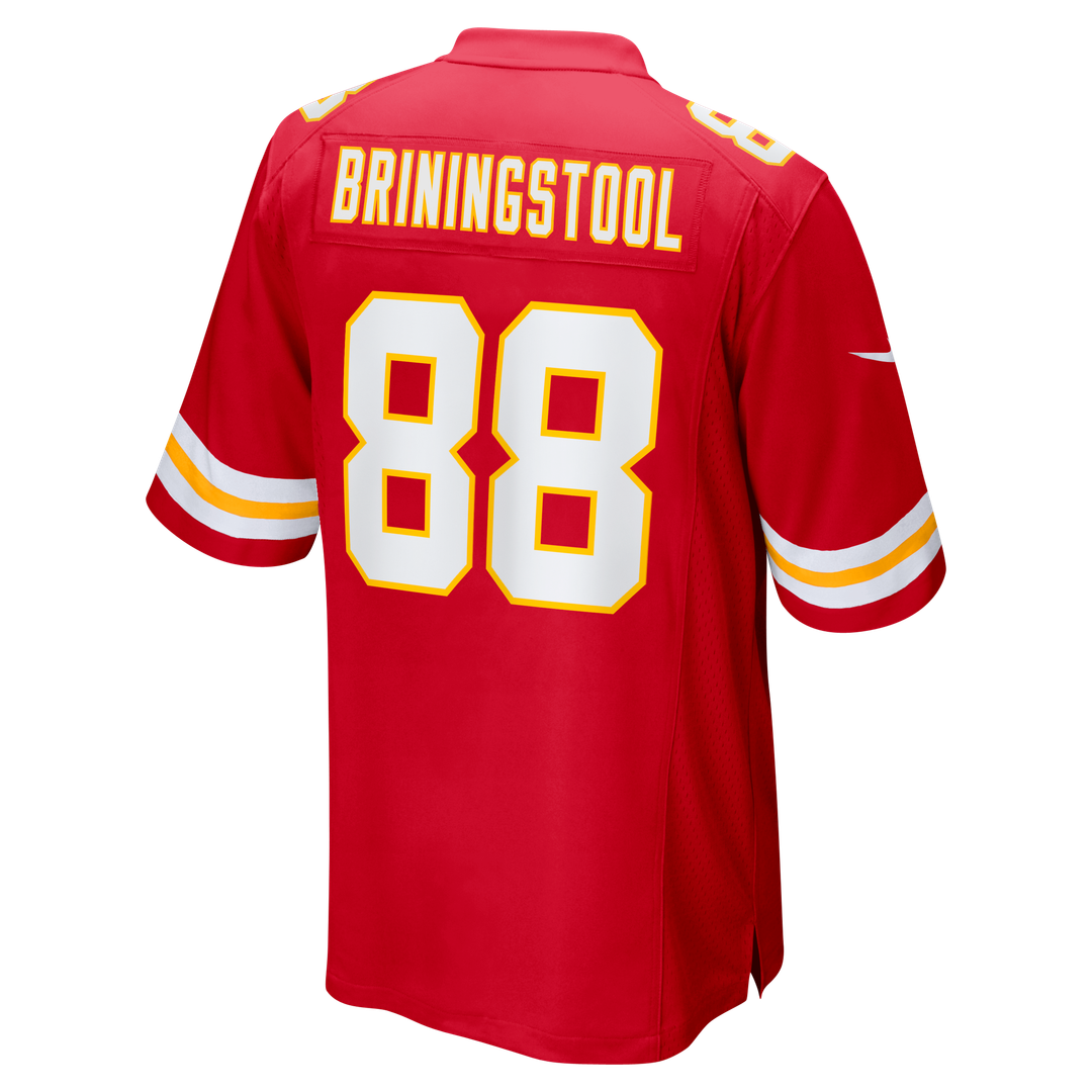 Jake Briningstool Kansas City Chiefs Nike Red Team Game Jersey