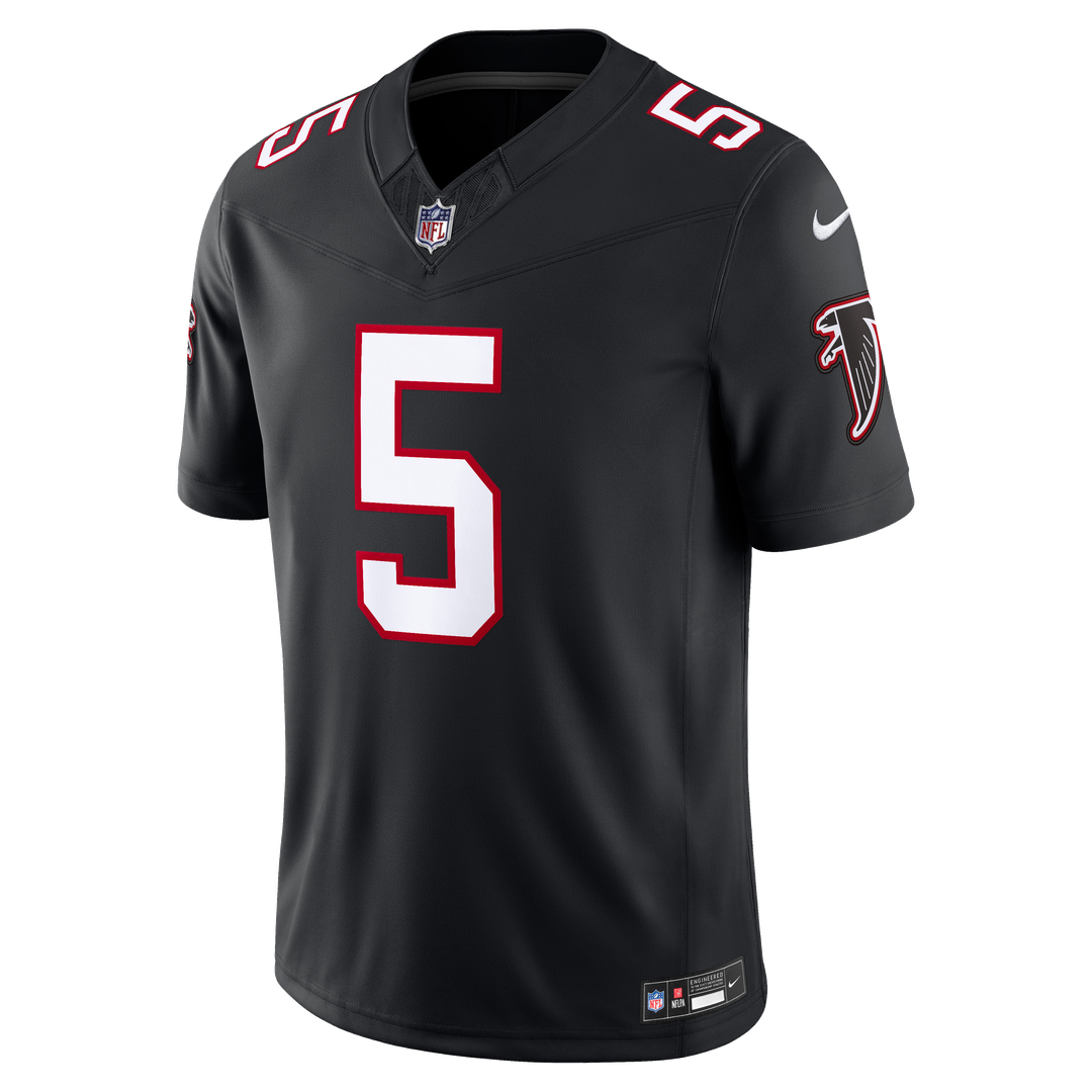 Drake London Atlanta Falcons Nike Black Alternate Throwback Vapor F.U.S.E. Stitched Limited Jersey