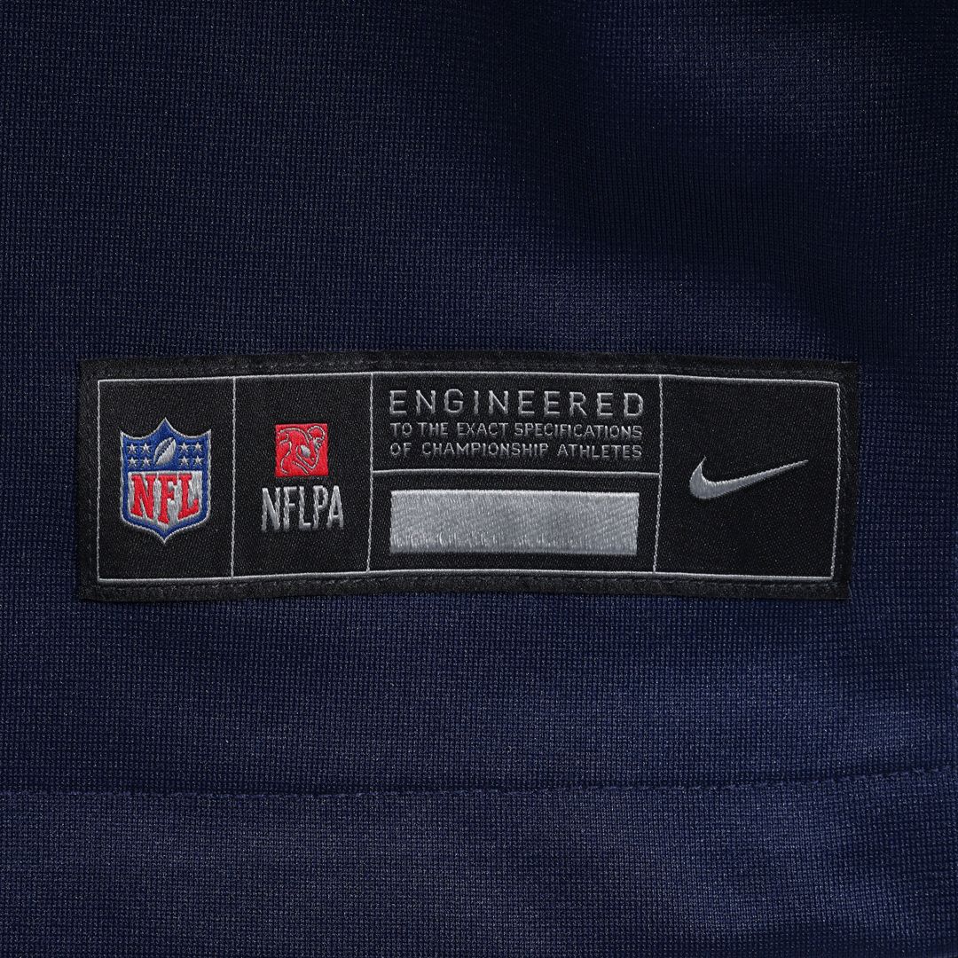 Darrian Dalcourt New England Patriots Nike Navy Team Game Jersey