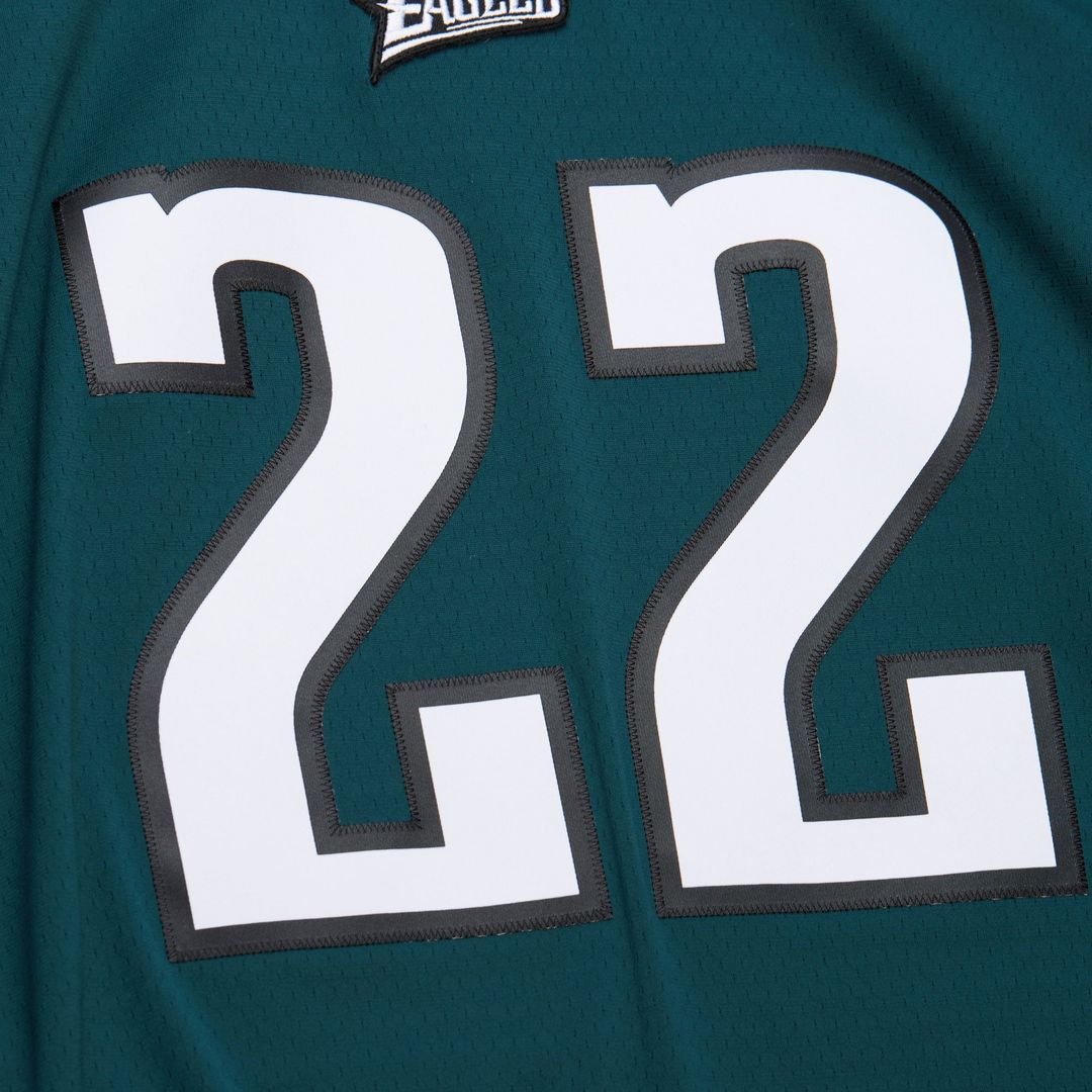 Duce Staley Philadelphia Eagles Mitchell & Ness Midnight Green 2002 Legacy Replica Jersey