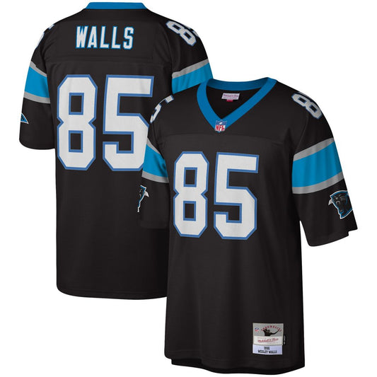 Wesley Walls Carolina Panthers Mitchell & Ness Black Legacy Replica Jersey