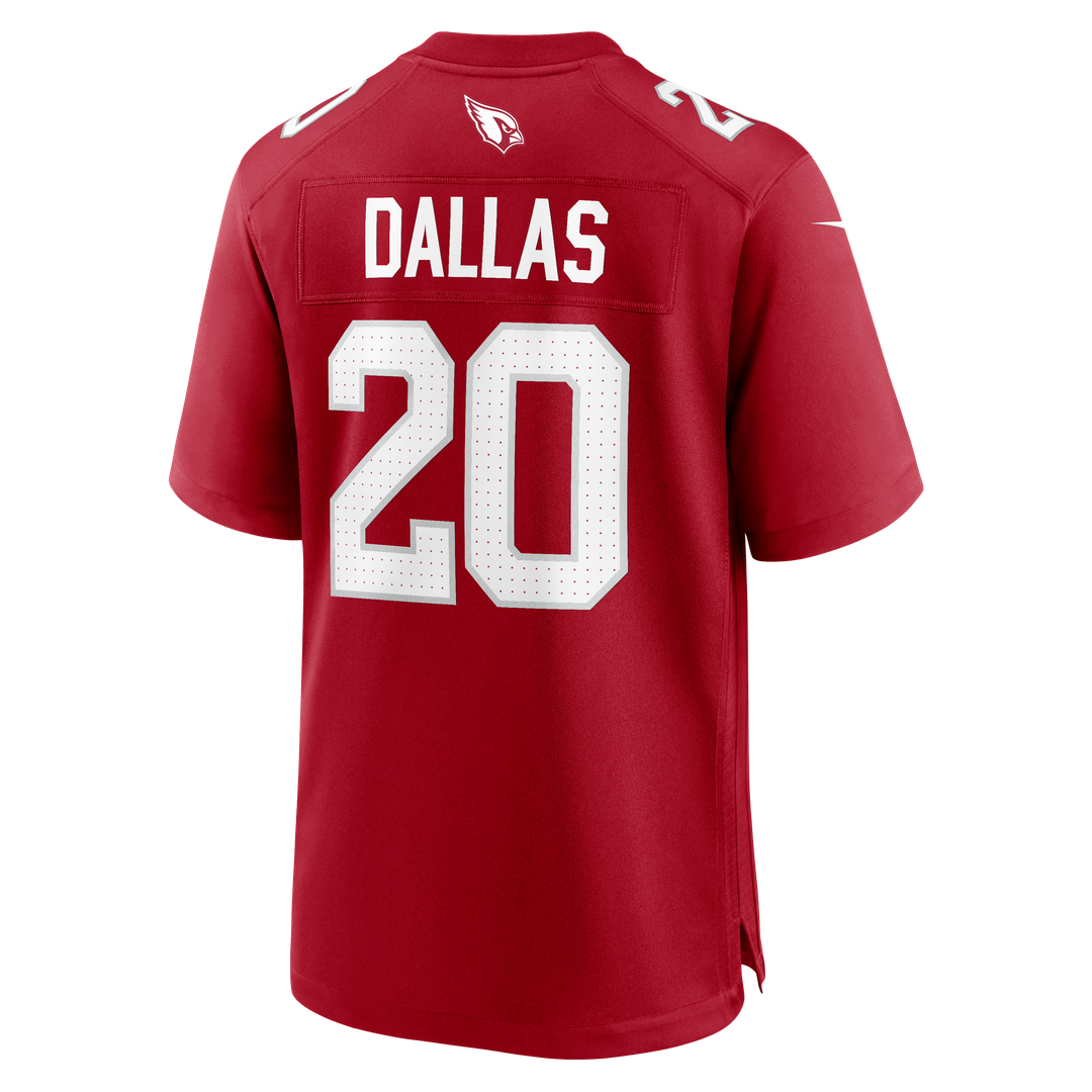 DeeJay Dallas Arizona Cardinals Nike Cardinal Team Game Jersey