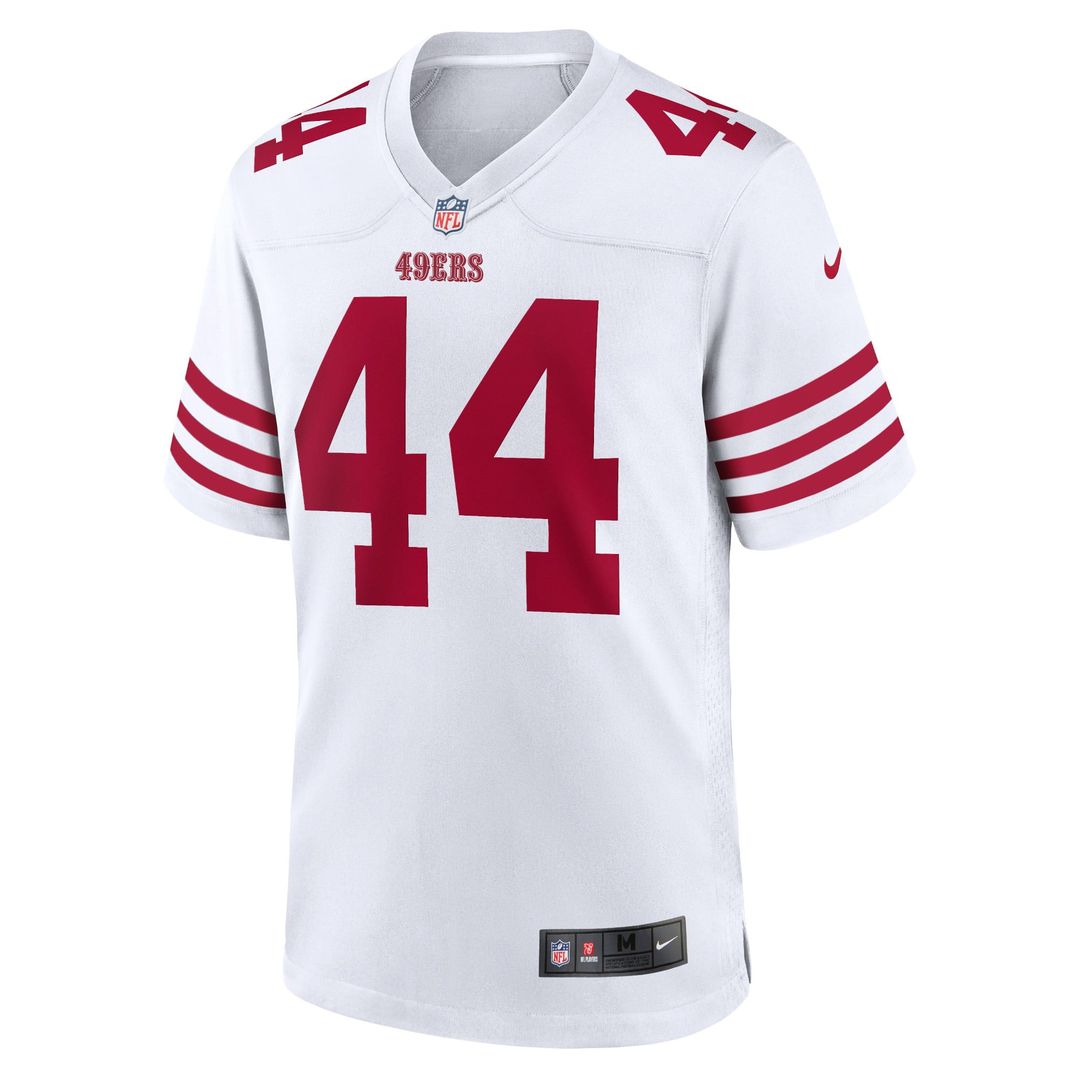 Kyle Juszczyk San Francisco 49ers Nike White Player Game Jersey