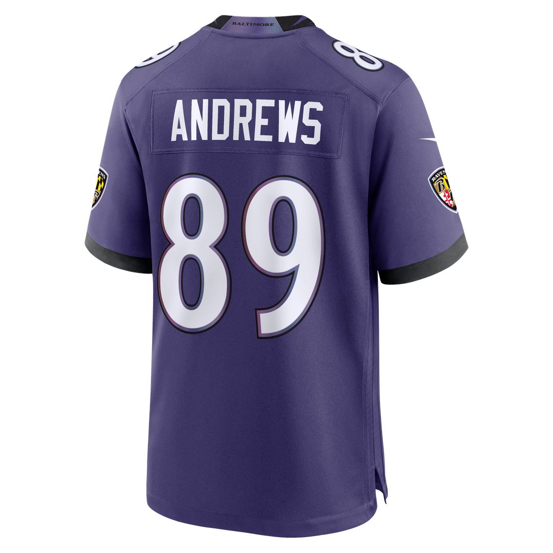 Mark Andrews Baltimore Ravens Nike Black Alternate Game Jersey