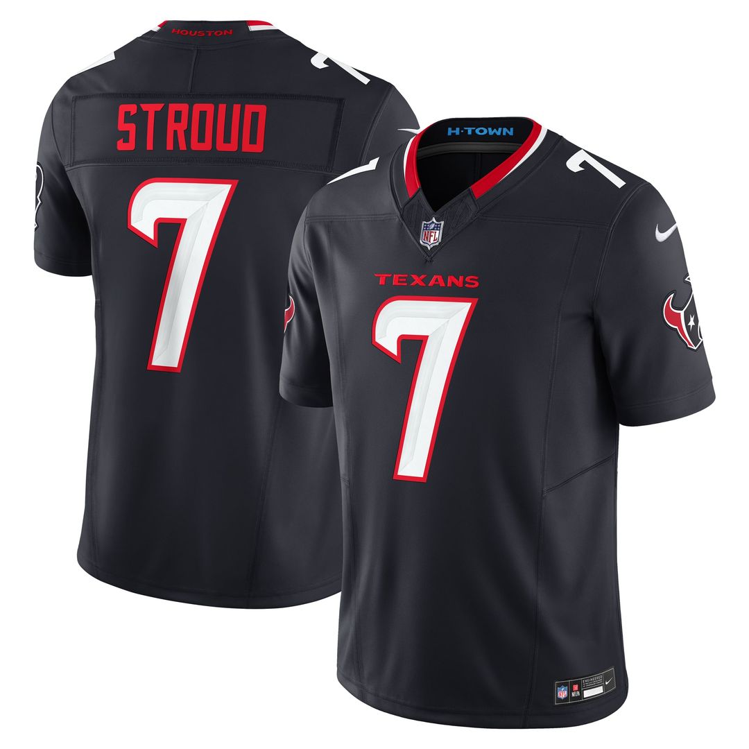 C.J. Stroud Houston Texans Nike Navy Vapor F.U.S.E. Limited Jersey