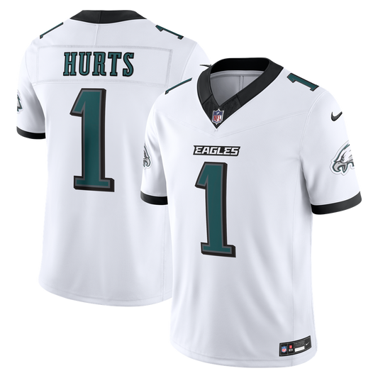 Jalen Hurts Philadelphia Eagles Nike White Vapor F.U.S.E. Stitched Limited Jersey