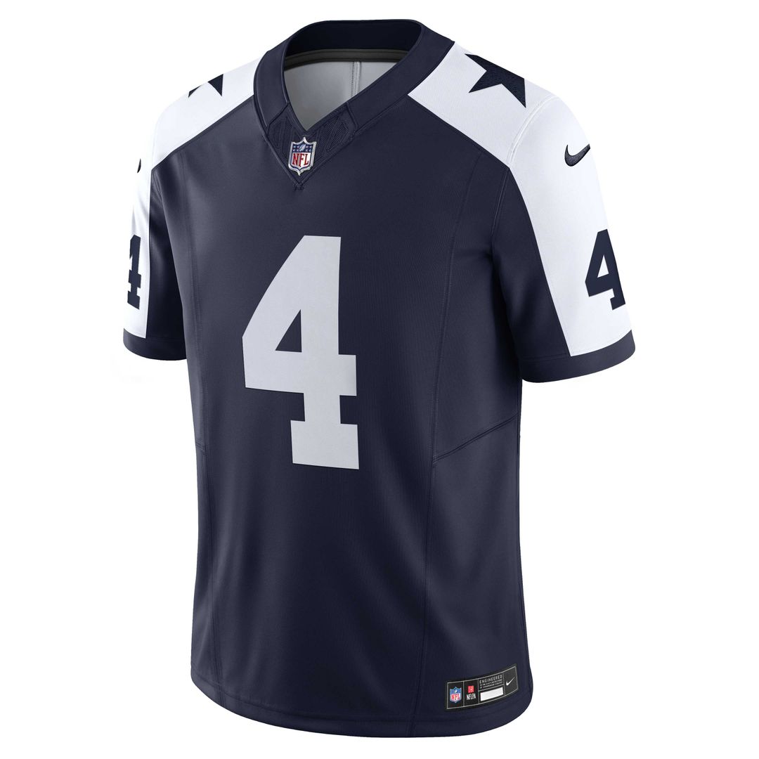 Dak Prescott Dallas Cowboys Nike Navy Vapor F.U.S.E. Limited Jersey