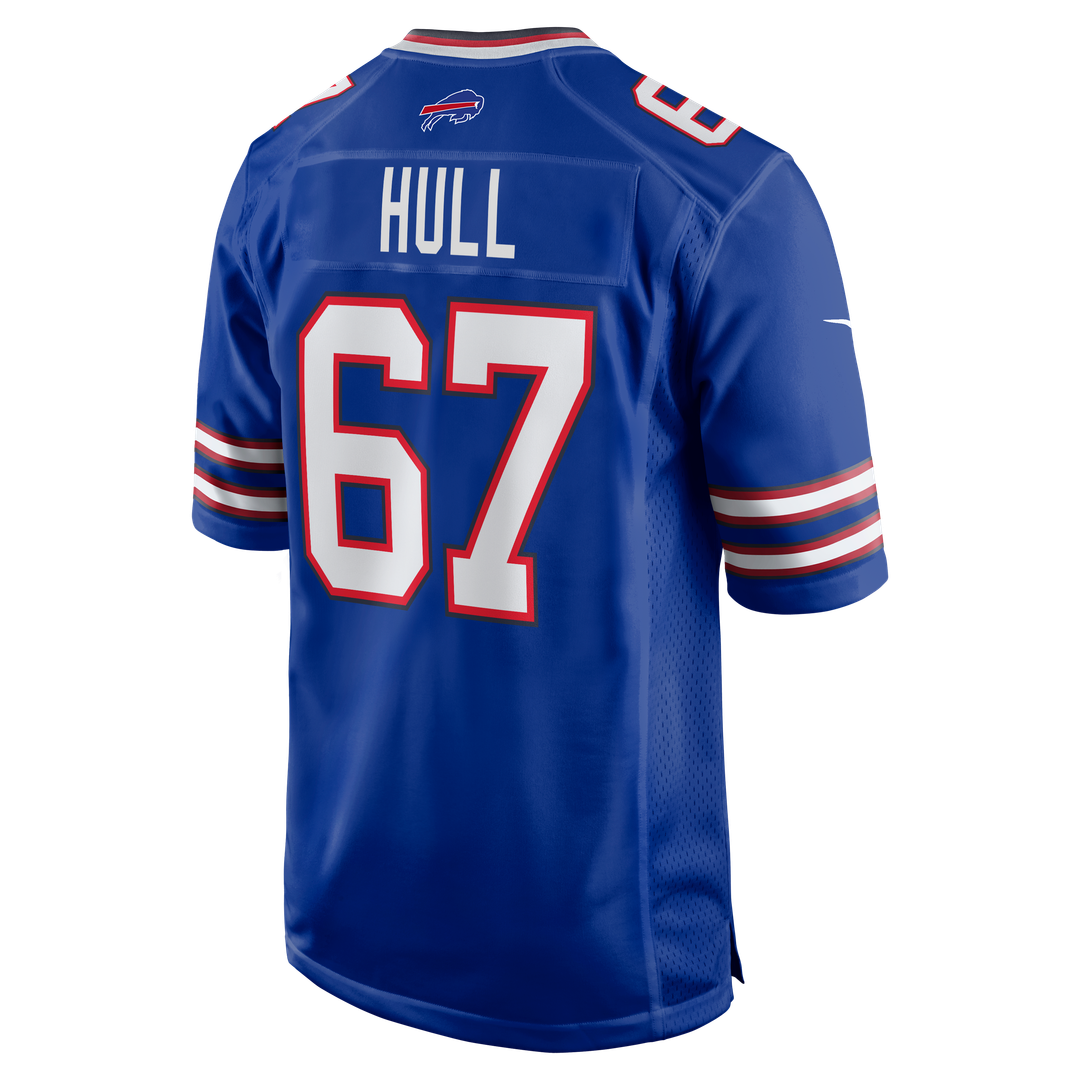 Kent Hull Buffalo Bills Nike Royal Game Retired Player Jersey