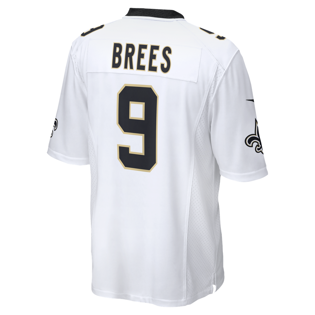 Drew Brees New Orleans Saints Nike White Game Jersey