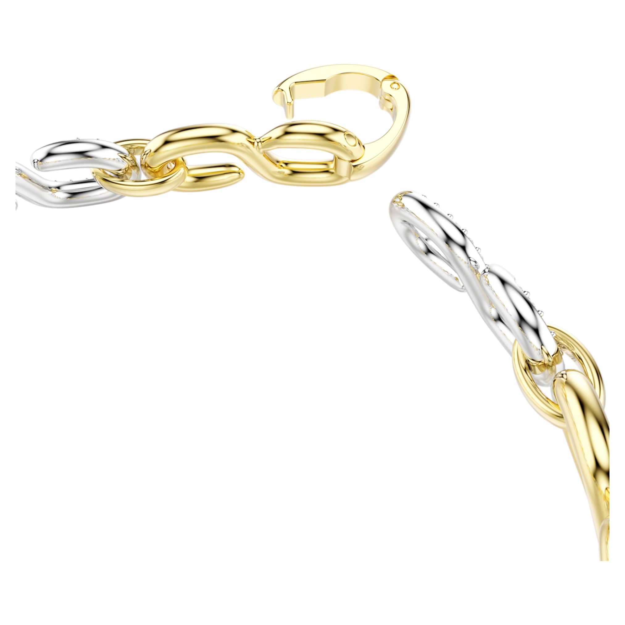 Swarovski Dextera bracelet Round cut, White, Mixed metal finish