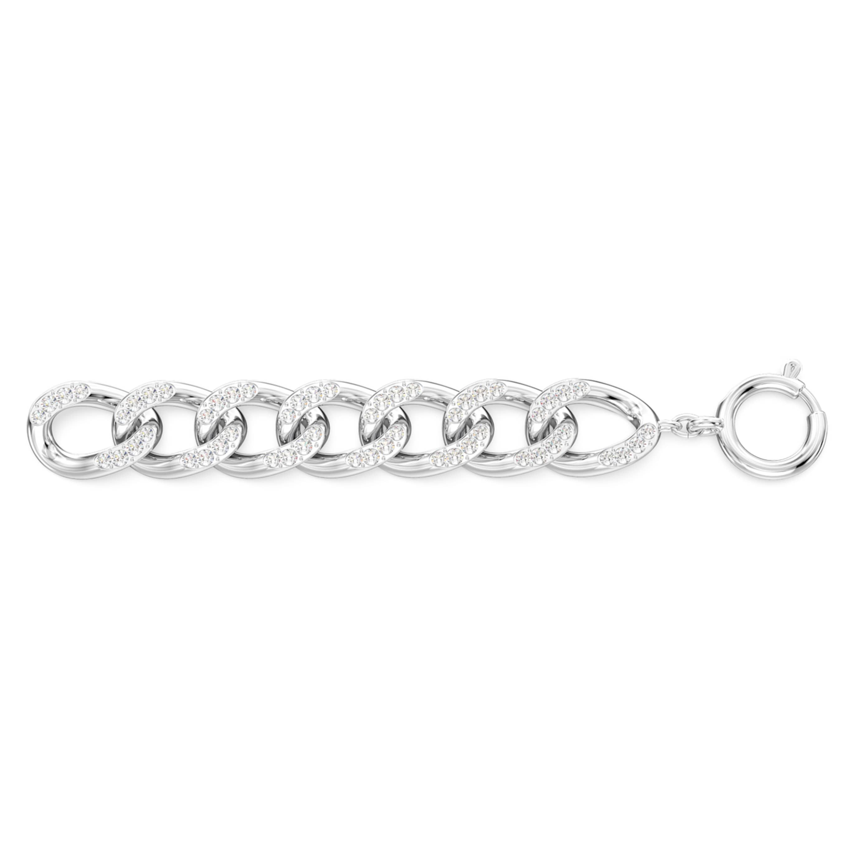 Swarovski Dextera extender White, 18K gold finish