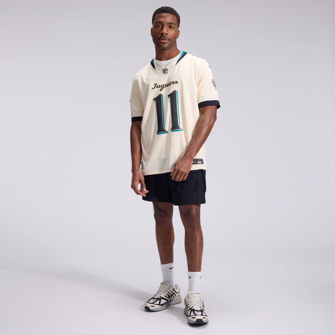 Parker Washington Jacksonville Jaguars Nike Natural 2026 Rivalries Collection Stitched Limited Jersey