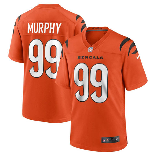 Myles Murphy Cincinnati Bengals Nike Orange Alternate Game Jersey