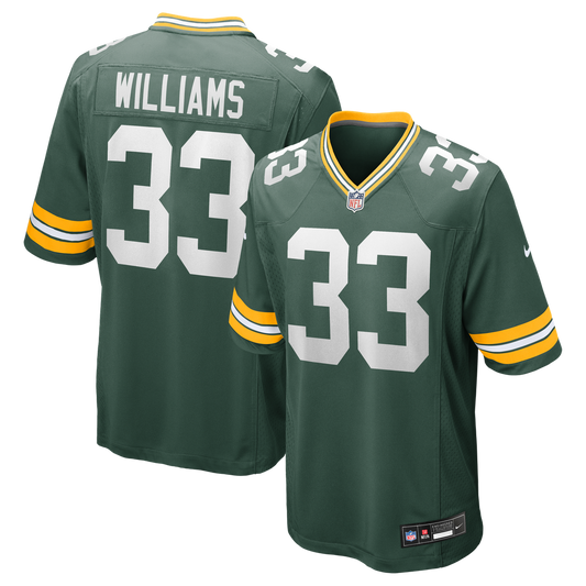 Evan Williams Green Bay Packers Nike Green Game Jersey