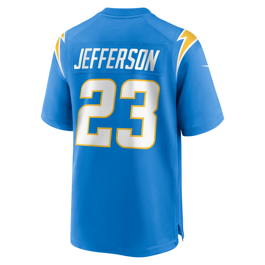 Tony Jefferson Los Angeles Chargers Nike Powder Blue Team Game Jersey