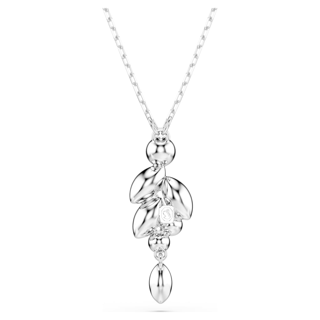 Swarovski Diapason pendant Mixed cuts, White, Rhodium plated