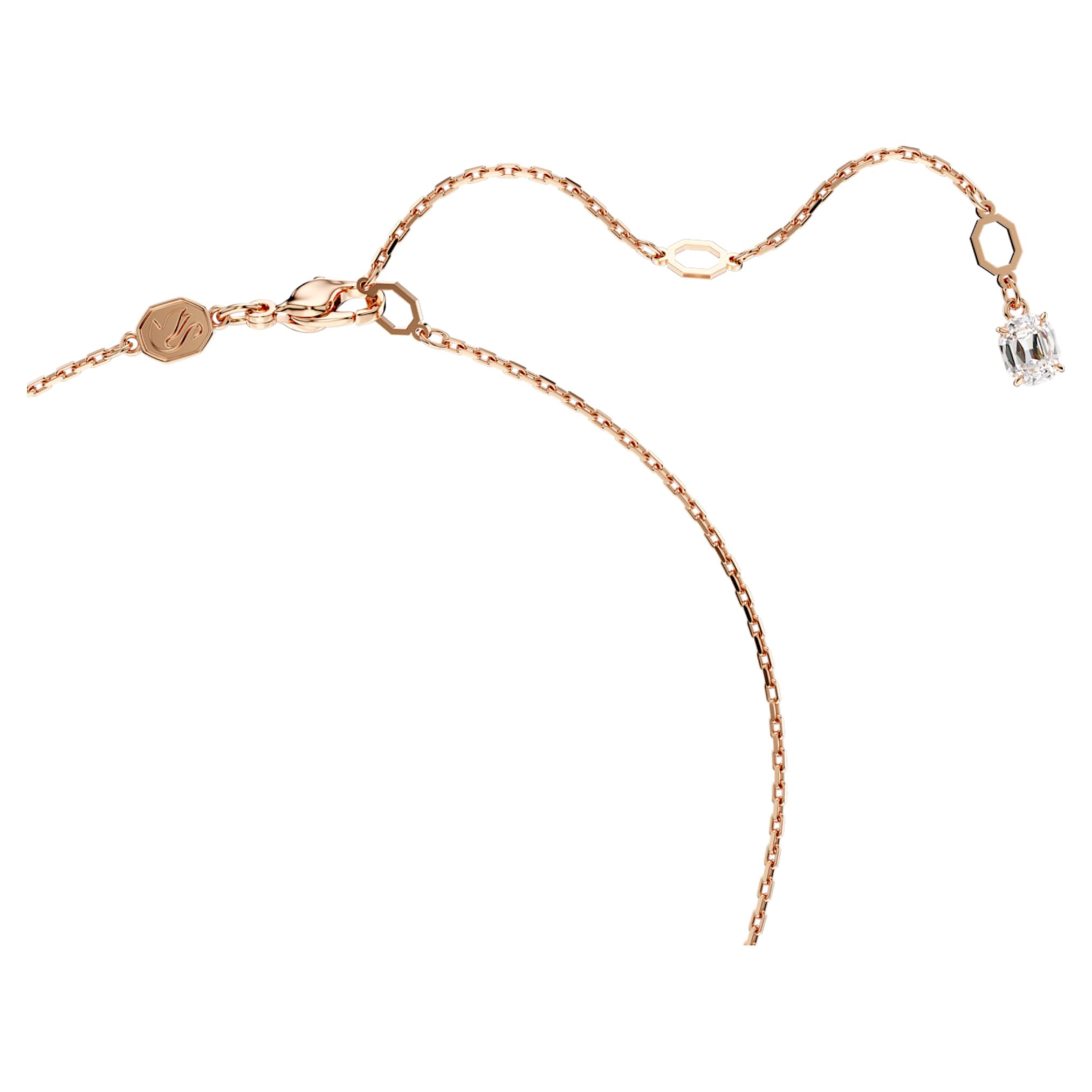Swarovski Dragon & Phoenix set Dragon’s claw, White, 18K rose gold finish