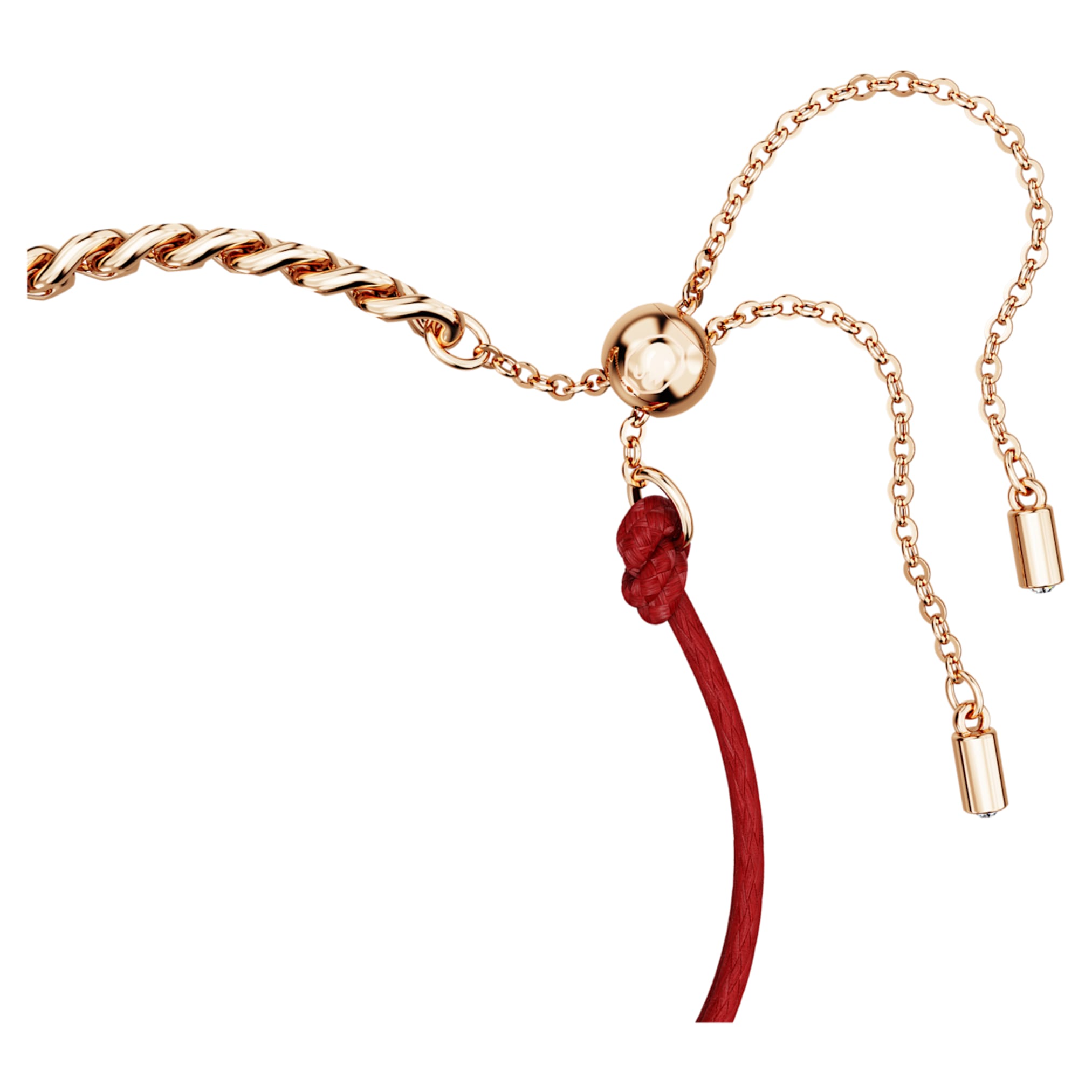 Swarovski Dragon and Phoenix bracelet Dragon’s claw, Red, Mixed metal finish